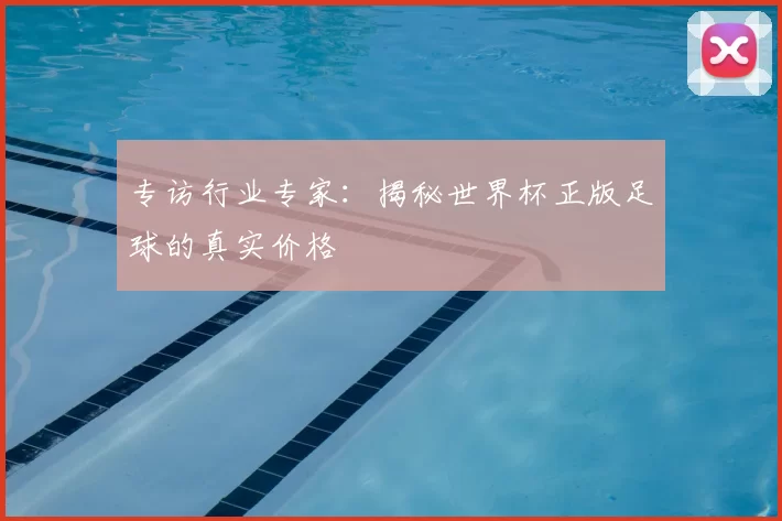 专访行业专家：揭秘世界杯正版足球的真实价格