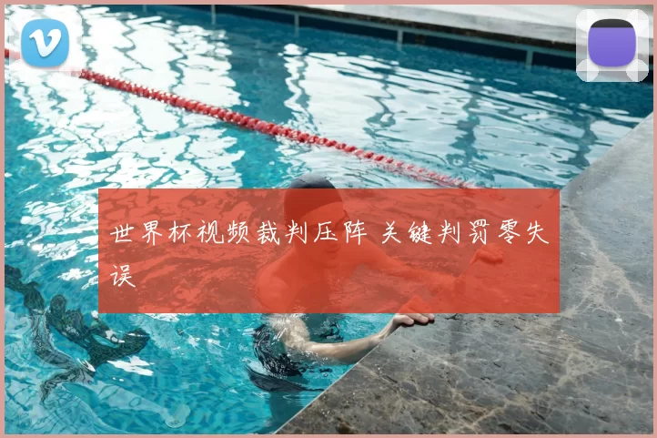 世界杯视频裁判压阵 关键判罚零失误